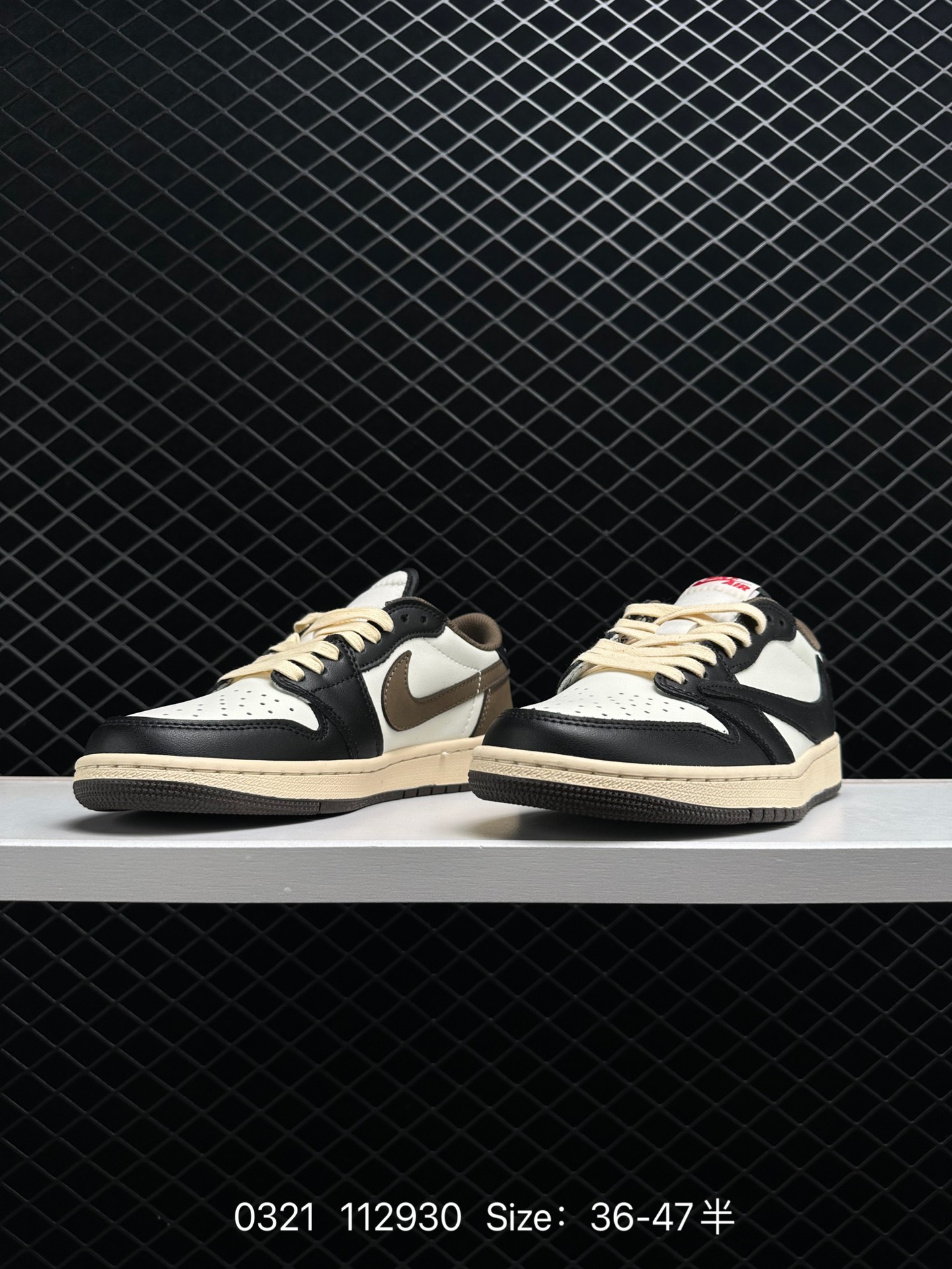 Travis Scott x Air Jordan 1 Low OG “Black Phantom